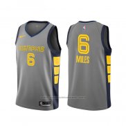 Maillot Memphis Grizzlies C.j. Miles #6 Ville Gris