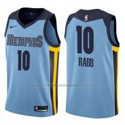 Maillot Memphis Grizzlies Ivan Rabb #10 Statement 2017-18 Bleu