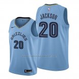 Maillot Memphis Grizzlies Josh Jackson #20 Statement Bleu