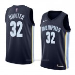 Maillot Memphis Grizzlies Vincent Hunter #32 Icon 2018 Bleu