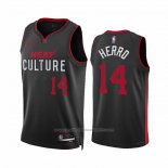 Maillot Miami Heat Tyler Herro #14 Ville 2023-24 Noir