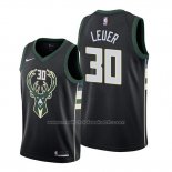 Maillot Milwaukee Bucks Jon Leuer #30 Statement Noir