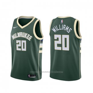 Maillot Milwaukee Bucks Marvin Williams #20 Icon Vert