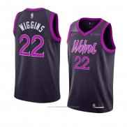 Maillot Minnesota Timberwolves Andrew Wiggins #22 Ville 2018-19 Volet