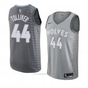 Maillot Minnesota Timberwolves Anthony Tolliver #44 Ville 2018 Gris