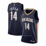 Maillot New Orleans Pelicans Brandon Ingram #14 Icon 2020-21 Bleu