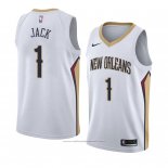 Maillot New Orleans Pelicans Jarrett Jack #1 Association 2018 Blanc