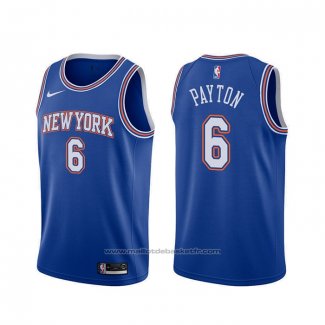 Maillot New York Knicks Elfrid Payton #6 Statement 2019-20 Bleu