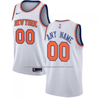 Maillot New York Knicks Personnalise 17-18 Blanc