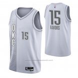 Maillot Oklahoma City Thunder Derrick Favors #15 Ville 2021-22 Blanc