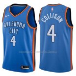 Maillot Oklahoma City Thunder Nick Collison #4 Swingman Icon 2017-18 Bleu