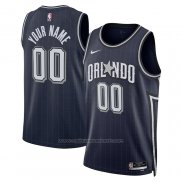 Maillot Orlando Magic Personnalise Ville 2023-24 Bleu