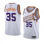 Maillot Phoenix Suns Kevin Durant #35 Association 2023-24 Blanc