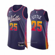 Maillot Phoenix Suns Nassir Little #25 Ville Authentique 2023-24 Volet