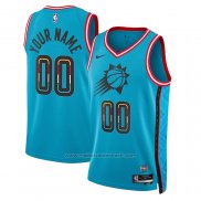 Maillot Phoenix Suns Personnalise Ville 2022-23 Bleu