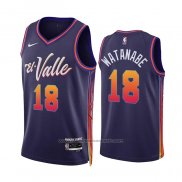 Maillot Phoenix Suns Yuta Watanabe #18 Ville 2023-24 Volet