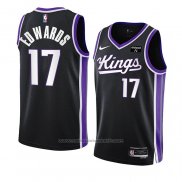 Maillot Sacramento Kings Kessler Edwards #17 Icon 2023-24 Noir