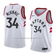 Maillot Toronto Raptors Alfonzo Mckinnie #34 Association 2018 Blanc