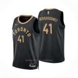 Maillot Toronto Raptors Juancho Hernangomez #41 Ville 2022-23 Noir