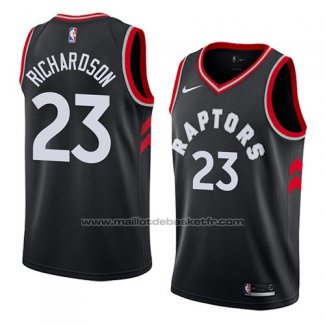 Maillot Toronto Raptors Malachi Richardson #23 Statement 2018 Noir