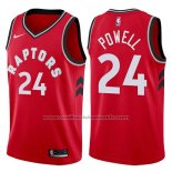 Maillot Toronto Raptors Norman Powell #24 Icon 2017-18 Rouge