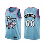 Maillot Toronto Raptors Personnalise Ville 2020-21 Rosa Bleu