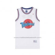 Maillot Tune Squad Porky #8 Blanc