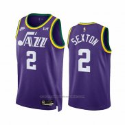 Maillot Utah Jazz Collin Sexton #2 Classic 2023-24 Volet