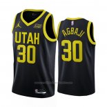 Maillot Utah Jazz Ochai Agbaji #30 Statement 2022-23 Noir
