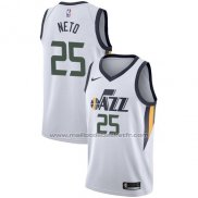 Maillot Utah Jazz Raul Neto #25 Association 2017-18 Blanc