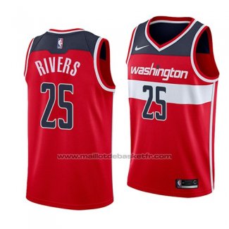 Maillot Washington Wizards Austin Rivers #25 Icon 2018 Rouge