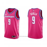 Maillot Washington Wizards Deni Avdija #9 Ville 2022-23 Rosa