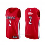 Maillot Washington Wizards John Wall #2 Earned Rouge