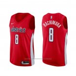 Maillot Washington Wizards Rui Hachimura #8 Earned 2019-20 Rouge