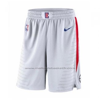 Short Los Angeles Clippers Association 2018 Blanc