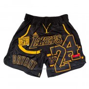 Short Los Angeles Lakers Kobe Bryant Just Don Noir