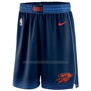 Short Oklahoma City Thunder 2017-18 Bleu