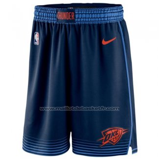 Short Oklahoma City Thunder 2017-18 Bleu