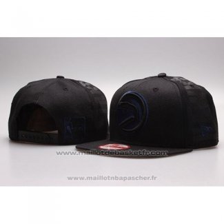 Casquette Atlanta Hawks Snapback Noir