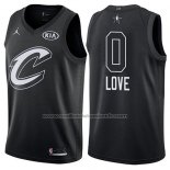 Maillot All Star 2018 Cleveland Cavaliers Kevin Love #0 Noir