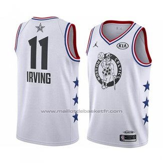 Maillot All Star 2019 Boston Celtics Kyrie Irving #11 Blanc