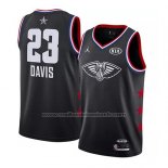 Maillot All Star 2019 New Orleans Pelicans Anthony Davis #23 Noir