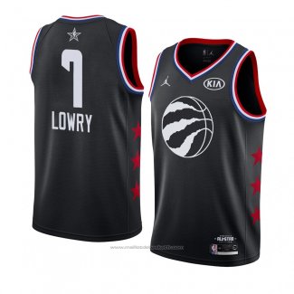 Maillot All Star 2019 Toronto Raptors Kyle Lowry #7 Noir