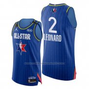 Maillot All Star 2020 Western Conference Kawhi Leonard #2 Bleu