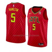 Maillot Atlanta Hawks Daniel Hamilton #5 Statement 2018 Rouge