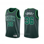 Maillot Boston Celtics Marcus Smart #36 Earned 2020-21 Vert