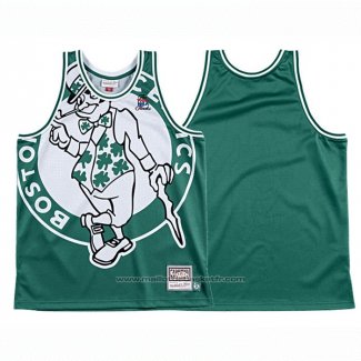 Maillot Boston Celtics Mitchell & Ness Big Face Vert