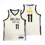 Maillot Brooklyn Nets Kyrie Irving #11 Ville 2020-21 Blanc
