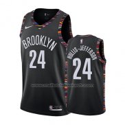 Maillot Brooklyn Nets Rondae Hollis Jefferson #24 Ville 2019 Noir