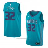 Maillot Charlotte Hornets Julyan Stone #32 Icon 2018 Vert